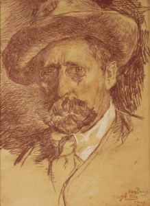 Portrait of the artist