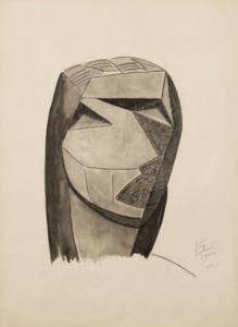 Tête cubiste