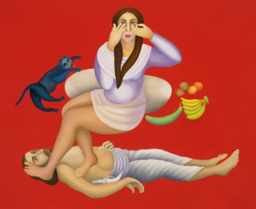 Manjit Bawa, Untitled (Devi)