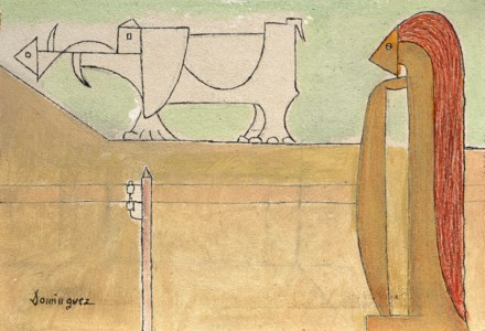 Hippopotame et sphinx à Hyères