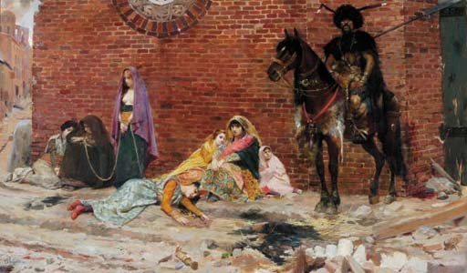 A family in captivity