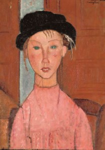 Amedeo Modigliani, Jeune fille au béret