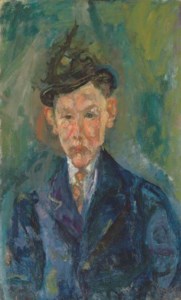 Chaim Soutine, Le jeune homme au petit chapeau