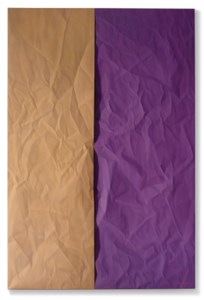 Untitled (Beige and Purple Paper)