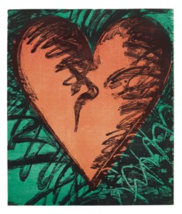 Rancho Woodcut Heart