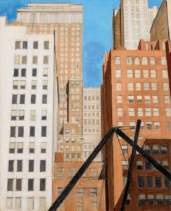 Bernard Boutet de Monvel, Vue de New York