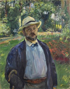 Max Slevogt, Selbstbildnis im Garten