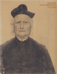 Portrait of pastor Van Straelen