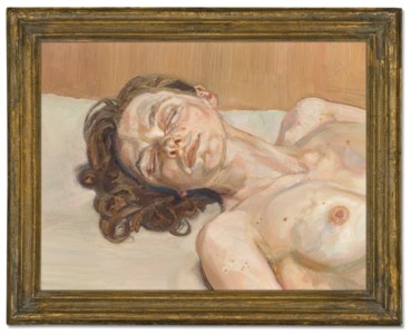 Lucian Freud, Girl with Closed Eyes