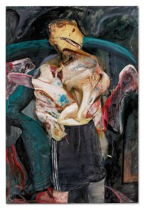Adrian Ghenie, Self-Portrait with Animal Mask