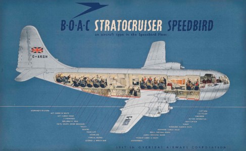 B.O.A.C STRATOCRUISER SPEEDBIRD