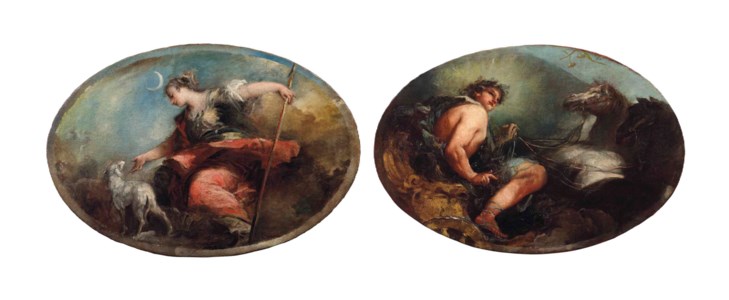 Apollo; and Diana
