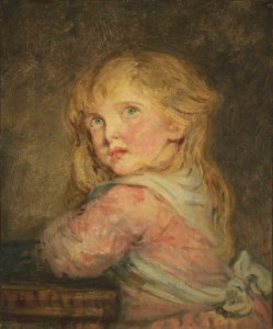 Portrait of a young girl