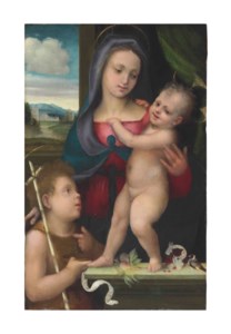The Madonna and Child with Saint John the Baptist