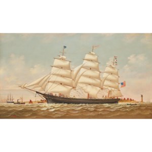 AMERICAN CLIPPER SHIP OCEAN QUEEN