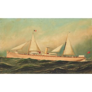 SS AGUAN AT SEA