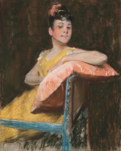 A Girl in Yellow (The Yellow Gown)
