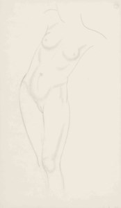 Standing Female Nude
