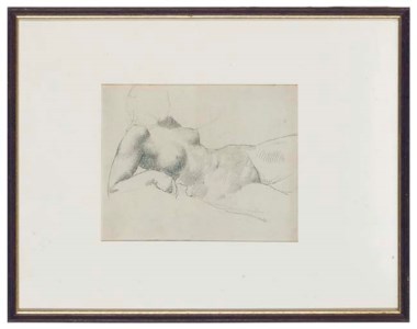 Female nude study