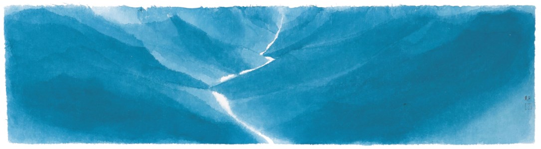 Blue - Landscape