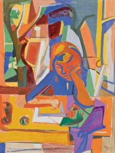 L'enfant pensive