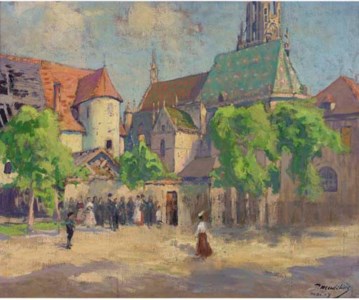 La place du village