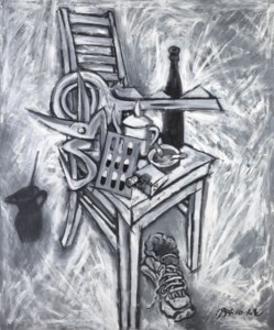 Daily Epic: Back-chair and Key
