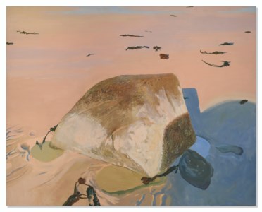 Pierre au soleil couchant