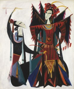 Lin Fengmian 林風眠, Chinese Opera Series: Female Warrior of the Yangs