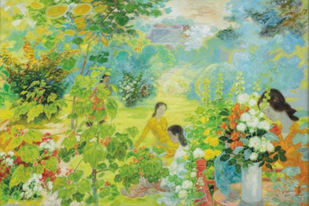 Le Pho, Dans le Jardin Fleuri (In the Flower Garden)