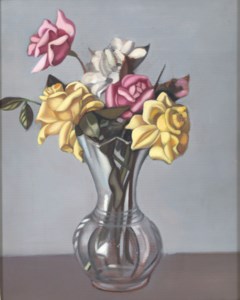 Roses dans un vase