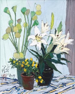 Still Life with Lily and Lotus Seeds