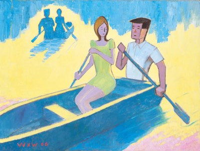 Untitled (Medium Rowboat)