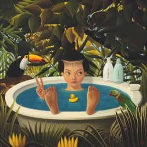 Naoko Bathing in Rousseau’s Forest