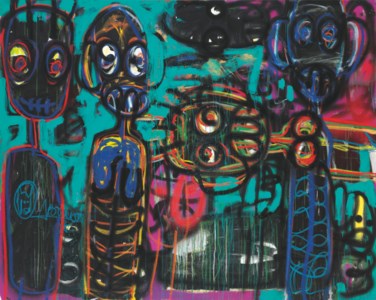 Aboudia Abdoulaye Diarrassouba, Untitled