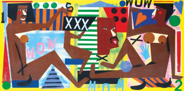 Nina Chanel Abney, Untitled