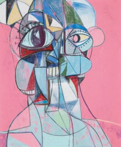 George Condo, Staring into Space