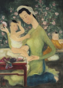 Le Pho, La Toilette de l'Enfant (Child Bathing)