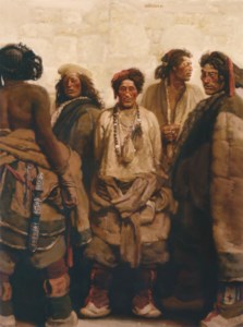 Chen Danqing, Tibetan Cowboys