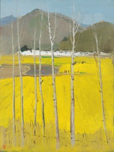 Wu Guanzhong, Golden Field