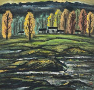 Lin Fengmian 林風眠, Autumn Village