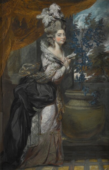 Portrait of Albinia Louisa, Countess of Buckinghamshire, née Bertie (1738-1816)