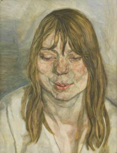 Lucian Freud, Woman Smiling