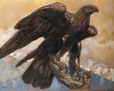 'AIGLE', LE MODELE CREE VERS 1929, CELLE-CI REALISE VERS 1950