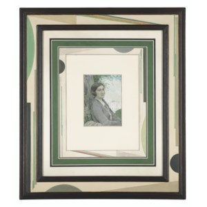 Portrait of a woman with pearls at Château de Bagatelle
