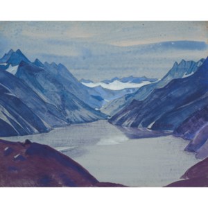 Nag Lake, from the series ' Lakes and Gilgit Path'
