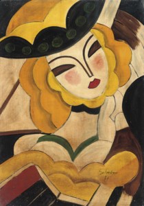 Tête de femme