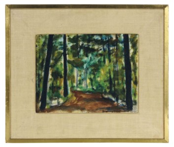 A Road in the Woods
