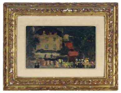 Sketch for the foot of the Boulevard St. Michel