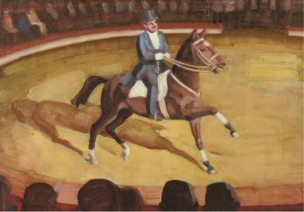 In the circus ring
